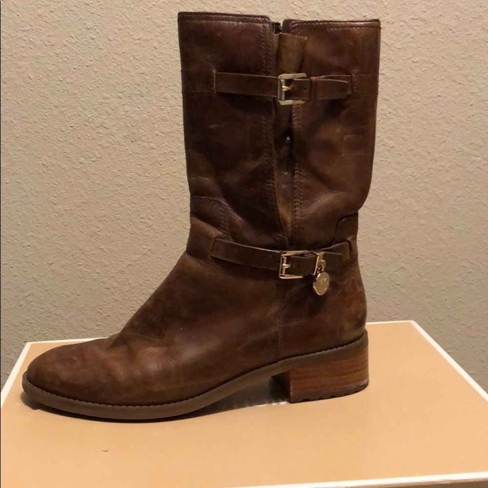 Michael Kors combat boots